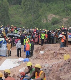 Colapso de mina deixa 14 mortos em Ruanda