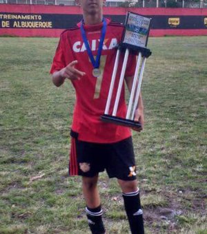 Alagoano de 13 anos conquista títulos na base do Sport e vai para a Copa Brasil sub 15 