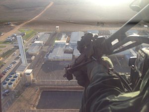 Falcão 04 reforça vigilância em presídio do Agreste 