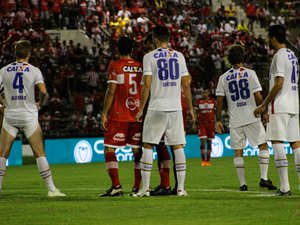 No Estádio Rei Pelé, CRB é goleado pelo Avaí-SC por 4x0