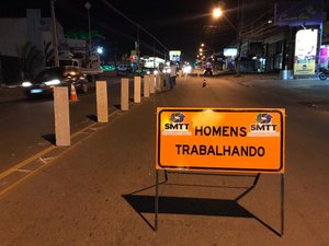 Prefeitura segue com implantação de prismas na Via Expressa