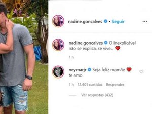 Mãe de Neymar assume namoro com modelo e gamer