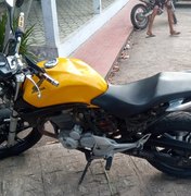 Homem deixa moto adulterada em borracharia de Arapiraca