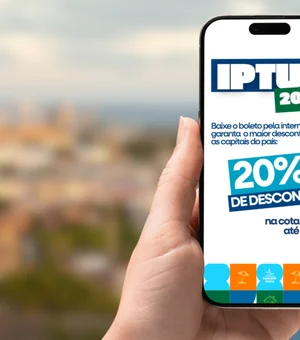 Prefeitura de Maceió oferece desconto de 20% na cota única do IPTU 2026