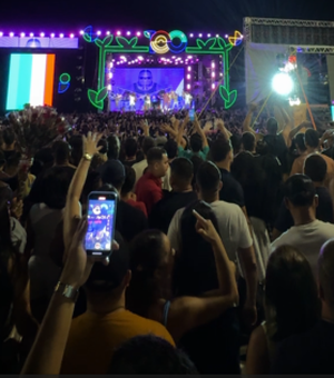 [Vídeo] Público lota o Lago da Perucaba para curtir os shows do Centenário de Arapiraca