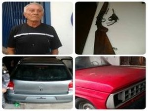 Gecoc e polícias descobrem desmanche de carro e três pessoas são presas