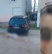 [Vídeo] Suspeito de homicídio pula do quarto andar ao tentar fugir da polícia e é internado