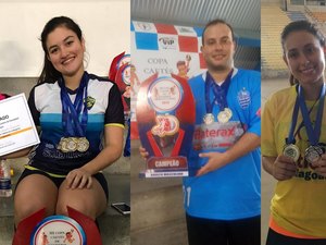 Integrantes do Bolsa Atleta são premiados na tradicional Copa Caetés de Handebol