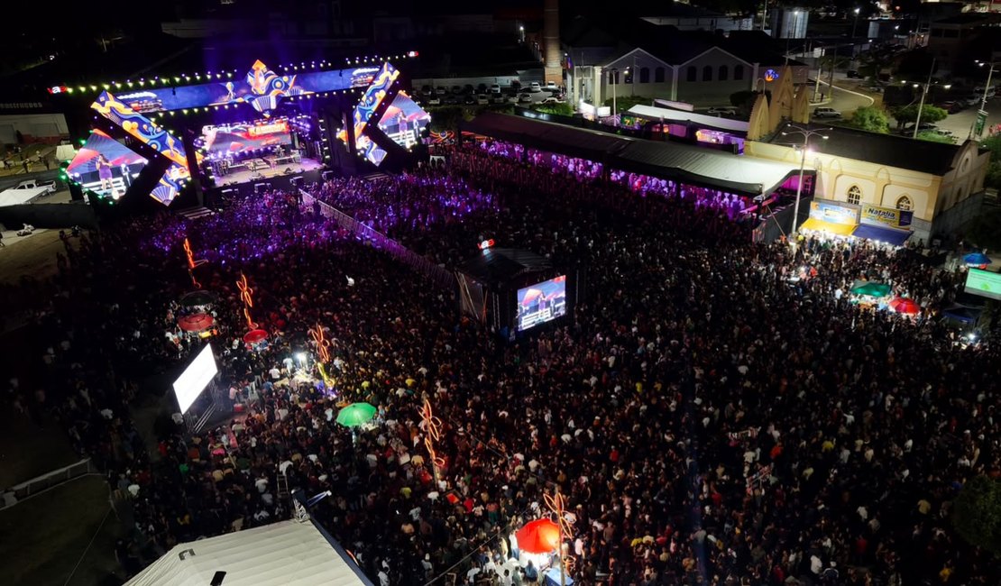 Primeira noite do Pedra Fest é consagrada como grande sucesso em Delmiro Gouveia