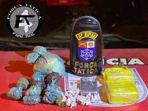 Após denúncia, PM encontra maconha em galinheiro