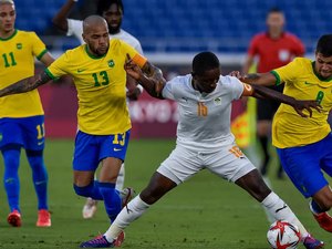 Brasil empata com Costa do Marfim no futebol masculino