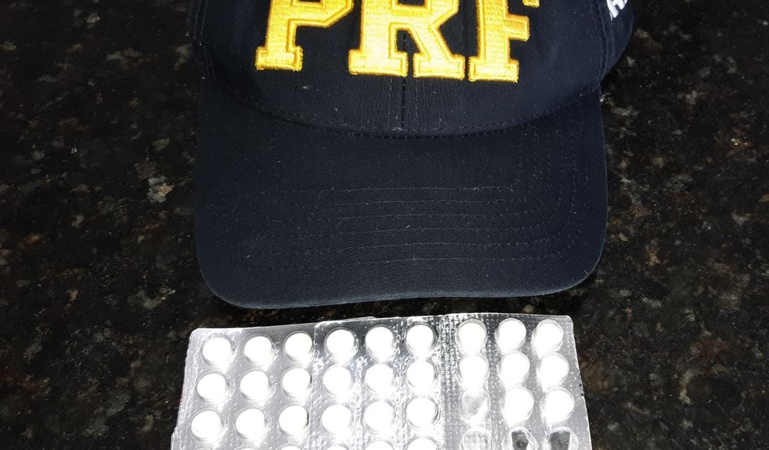 PRF apreende anfetamina com caminhoneiro em São Miguel dos Campos 
