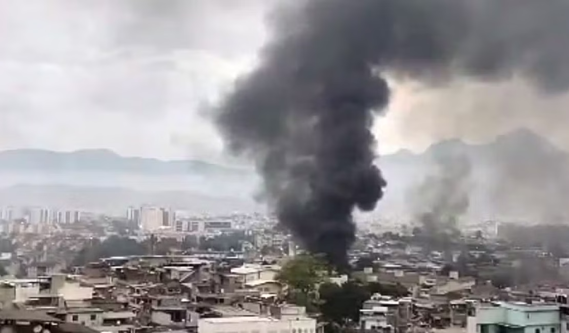 Criminosos usam drones para lançar bombas contra policiais no Rio de Janeiro