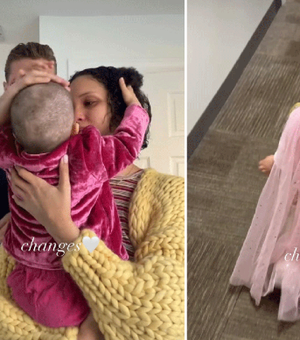 Influencer e modelo emociona ao relatar tratamento contra câncer da filha