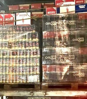 Operação da Sefaz em Arapiraca e Palmeira apreende carga de bebidas avaliada em mais de 500 mil reais