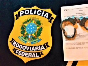 Foragido da Justiça é preso pela PRF na cidade de Messias