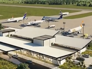 Governador anuncia que obras do Aeroporto Costa dos Corais, em Maragogi, chegam a 50%