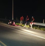 Motociclista morre após perder controle direcional em curva, em Porto Calvo