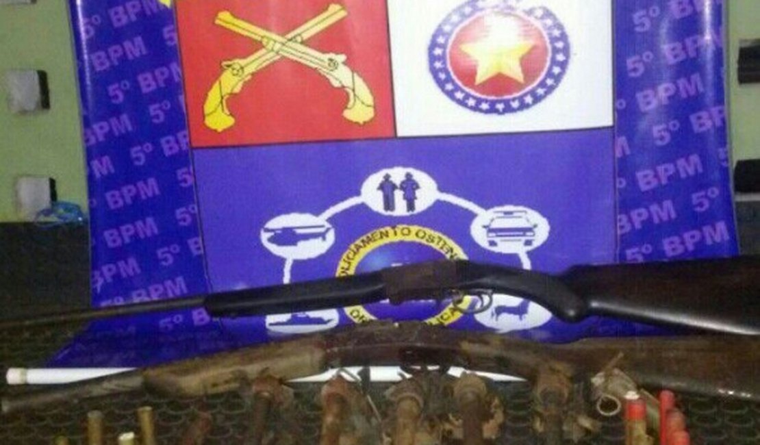 Operação Policial no Benedito Bentes apreende nove armas de fogo