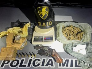 Autores de tentativa de homicídio, tráfico de drogas e outros crimes são presos em Maceió e Teotônio Vilela