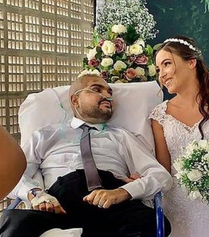 Morre paciente com câncer que casou em hospital de São José da Tapera