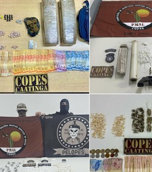Polícia apreende drogas e arma de fogo em operação no interior de Alagoas