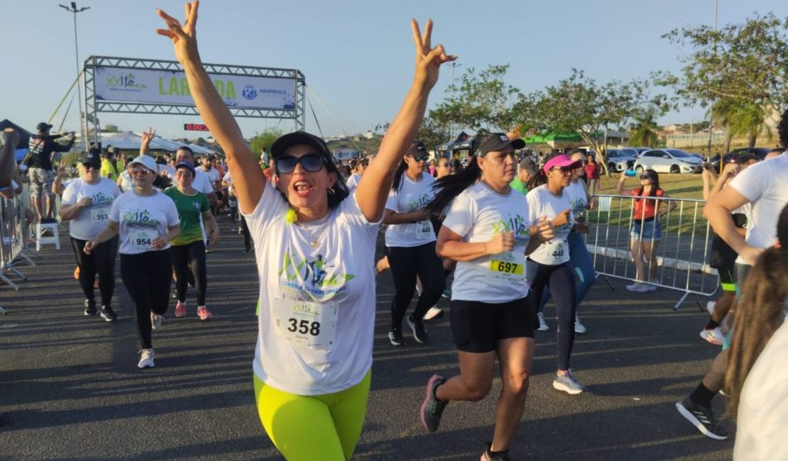 Inscrições para a 23ª Corrida da Emancipação de Arapiraca se encerraram em 19 minutos com 2 mil inscritos