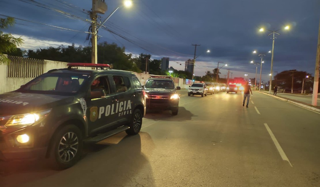 Maceió e mais duas cidades são alvo de operação da Secretaria de Segurança Pública