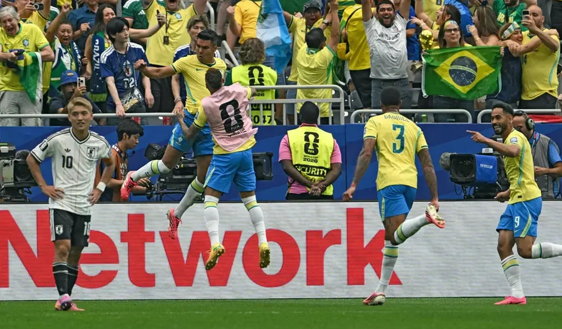 Brasil leva susto, mas vira contra o Japão no fim e avança na Copa do Mundo