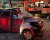 Motorista de aplicativo colide com poste na Av. Fernandes Lima e deixa parte do Farol sem energia