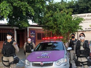 Em cinco meses, número de mulheres protegidas pela Patrulha Maria da Penha aumenta 164%