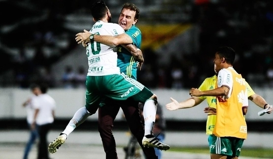 Santa Cruz 2 x 3 Palmeiras - Verdão sofre, mas vence e abre 3 pontos do Fla