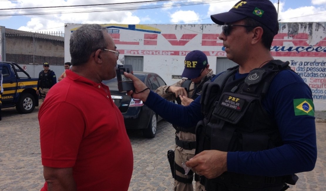 PRF registra diminuição de 46%  no número de  acidentes