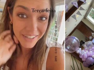 Thais Fersoza ganha festa surpresa de aniversário de Michel Teló