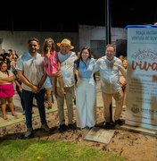 Luciano Barbosa inaugura praça modernizada no Cavaco e reforça espaços de convivência urbana