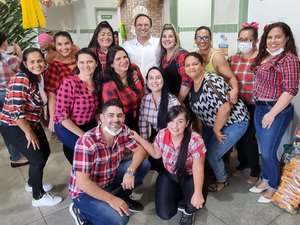 Unidades de Saúde de Arapiraca fortalecem vínculos com a comunidade nos festejos juninos