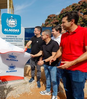 Governo inaugura sistema de abastecimento de água em Estrela de Alagoas