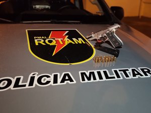 Homem é preso com arma de fogo no Jacintinho