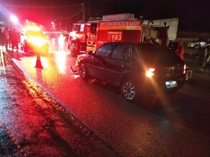 Garupa de moto morre em colisão frontal na AL 105, em  Matriz de Camaragibe