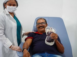 Hemoal realiza coleta externa de sangue em colégio de Maceió nesta quarta (22)