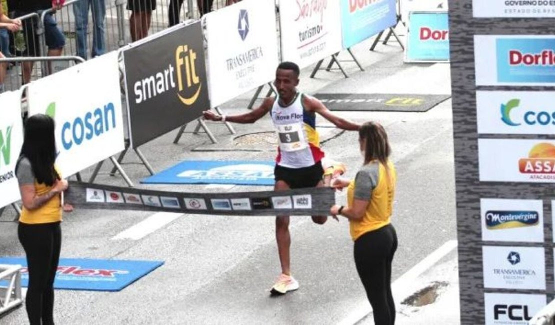 Etíope ganha a São Silvestre e mantém jejum do Brasil; Daniel é o segundo