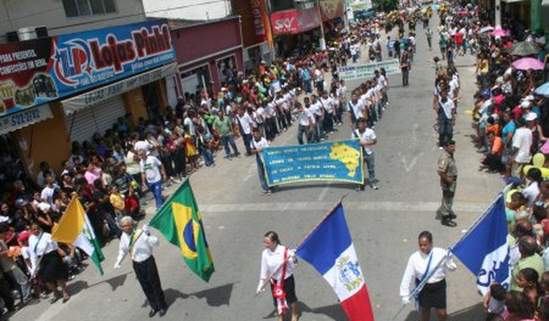 Arapiraca terá programação especial no Dia da Independência 