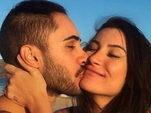 Diogo Melim defende a namorada Boca Rosa, de ataques: 'Estamos com você'