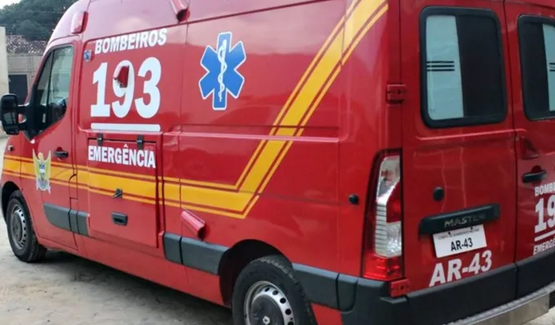 Motociclista fica ferido após colisão com carro no bairro Santa Amélia, em Maceió