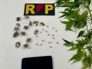 Homem é preso por tráfico e cultivo de entorpecentes, em Santana do Ipanema
