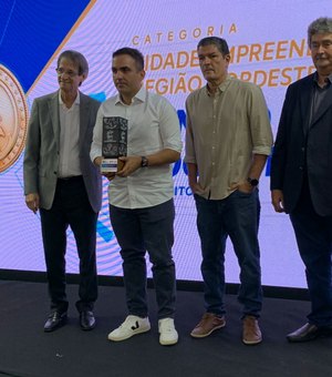 Pilar vence Prêmio Sebrae Prefeito Empreendedor