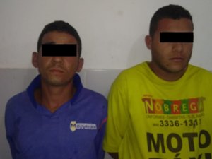 Assaltantes são presos com arma de fogo e pertences de vítimas em Maceió