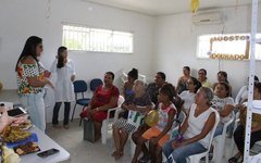 Nasf de Porto Calvo promove palestra do Agosto Dourado