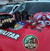 Diretor de torcida organizada do CRB é preso com rojões, drogas e soco inglês em Maceió