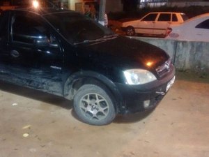 Radiopatrulha apreende menor com pistola dentro de coletivo e descobre carro roubado